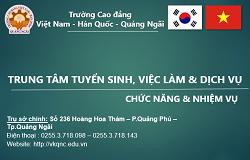 TRUNG TÂM TUYỂN SINH, VIỆC LÀM VÀ DỊCH VỤ