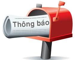 THÔNG BÁO NGHỈ HỌC NGÀY 12/10/2020