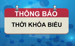 Thời Khóa biểu tuần 19(6/1/2019 đến 12/1/2019 )